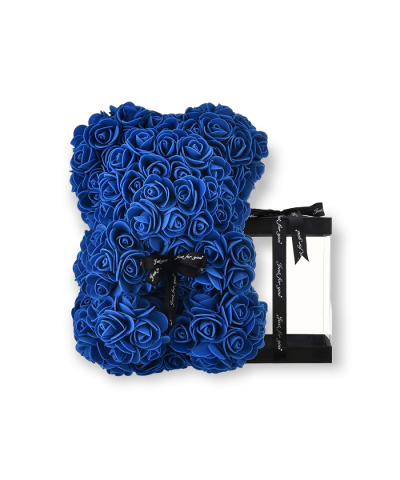 Rose Bear Dark Blue (M)