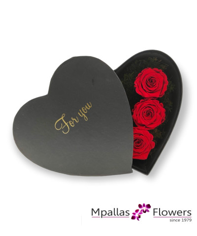 Valentine Box Roses